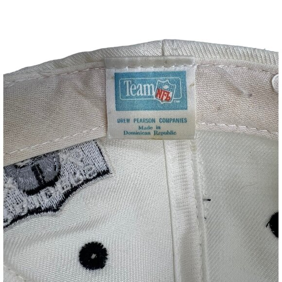 Oakland Los Angeles Raiders Drew Pearson NFL 90's Vintage Retro Snapback Hat Cap - Picture 8 of 9